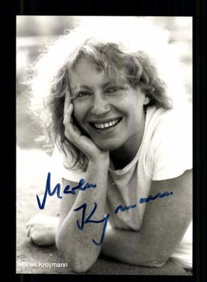 Maren Kroymann Rüdel Autogrammkarte Original Signiert # BC 213297