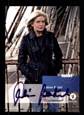 Sabine Postel Tatort Autogrammkarte Original Signiert # BC 213502