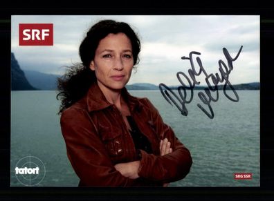 Delia Mayer Tatort Schweiz Foto Original Signiert # BC 213605