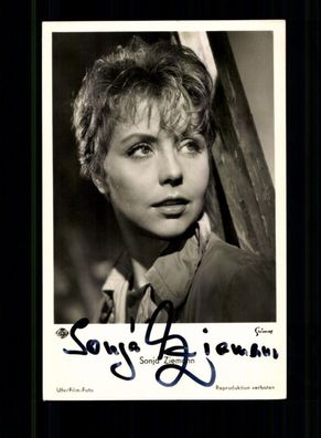 Sonja Ziemann UFA Autogrammkarte Original Signiert # BC 213261