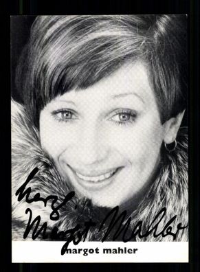 Margot Mahler Autogrammkarte Original Signiert # BC 213373