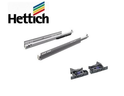 Hettich Quadro V6 Silent System für Holzschubkästen inklusiv Kupplung SOFT-CLOSE