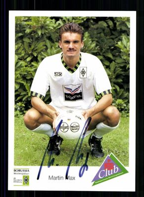 Martin Max Autogrammkarte Borussia Mönchengladbach 1992-93 2. Karte