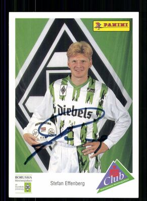 Stefan Effenberg Autogrammkarte Borussia Mönchengladbach 1994-95 Original