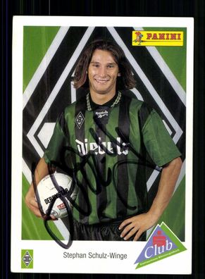 Stephan Schulz Winge Autogrammkarte Borussia Mönchengladbach 1995-96 Original