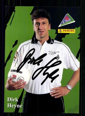 Dirk Heynen Autogrammkarte Borussia Mönchengladbach 1997-98 Orig Sign