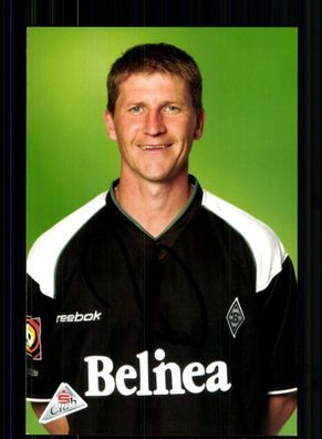 Peter Nielsen Autogrammkarte Borussia Mönchengladbach 2001-02 Orig Sign