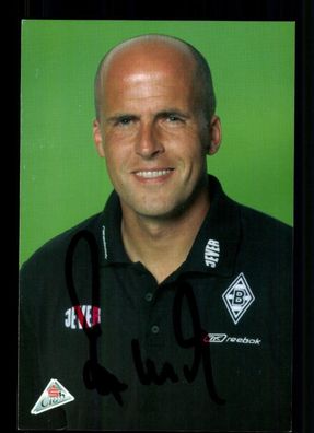 Michael Frontzeck Autogrammkarte Borussia Mönchengladbach 2002-03 Orig Sign