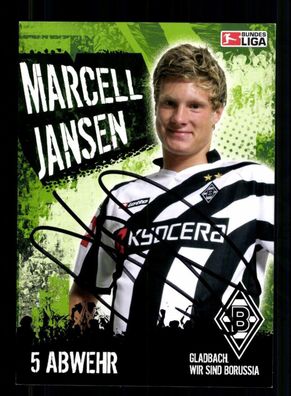 Marcell Jansen Autogrammkarte Borussia Mönchengladbach 2006-07 Orig. Sign.
