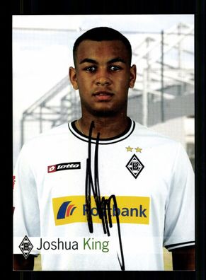 Joshua King Autogrammkarte Borussia Mönchengladbach 2011-12 Orig. Sign