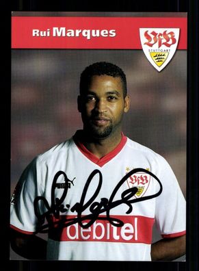 Rui Marques Autogrammkarte VfB Stuttgart 2003-04 Original Signiert