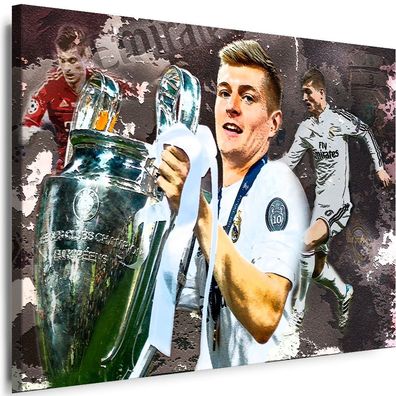 Wandbilder Toni Kross Sport Fußball Real Leinwandbilder Kunstdruck