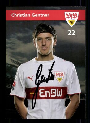 Christian Gentner Autogrammkarte VfB Stuttgart 2006-07 Original Signiert