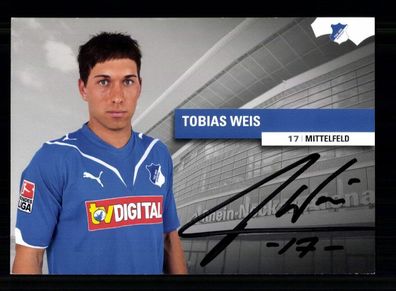 Tobias Weis Autogrammkarte TSG Hoffenheim 2009-10 Original Signiert