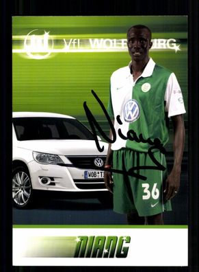 Mame Niang Autogrammkarte VFL Wolfsburg 2007-08 Original Signiert
