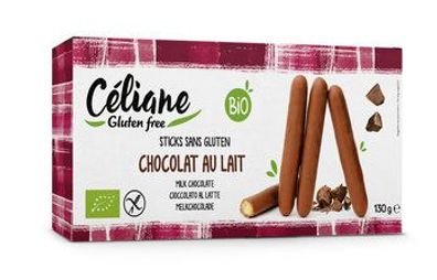 Céliane 6x Milchschokoladen-Sticks glutenfrei 130g