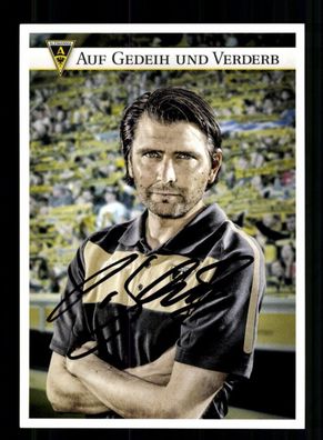 Peter Hyballa Autogrammkarte Alemannia Aachen 2010-11 Original Signiert