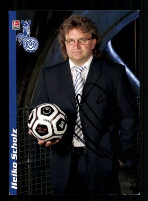 Heiko Scholz Autogrammkarte MSV Duisburg 2006-07 Original Signiert