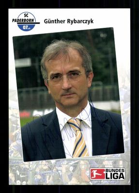 Günther Rybarczyk Autogrammkarte SC Paderborn 2006-07 Original Signiert