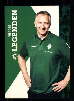 Frank Baumann Autogrammkarte Werder Bremen 2023-24 Legenden ohne Unterschrift