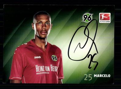 Marcelo Autogrammkarte Hannover 96 2014-15 Original Signiert