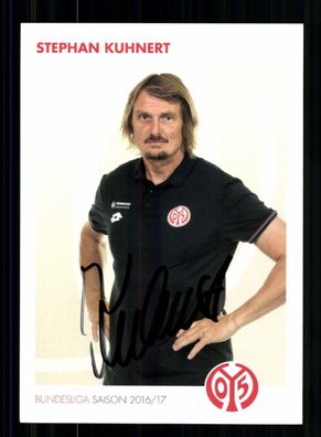 Stephan Kuhnert Autogrammkarte FSV Mainz 05 2016-17 Original Signiert