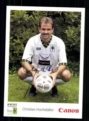 Christian Hochstätter Autogrammkarte Borussia Mönchengladbach 1992-93 1. Karte