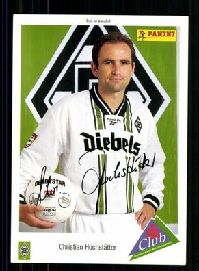 Christian Hochstätter Autogrammkarte Borussia Mönchengladbach 1996-97 Druck