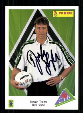 Dirk Heyne Autogrammkarte Borussia Mönchengladbach 1996-97 Orig Sign