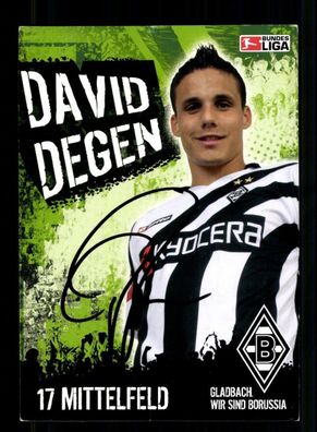David Degen Autogrammkarte Borussia Mönchengladbach 2006-07 Orig. Sign.
