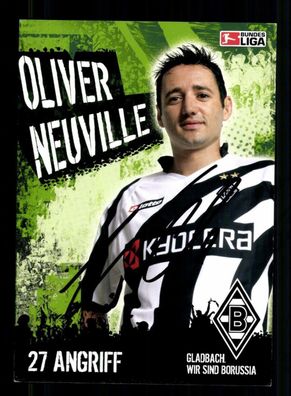 Oliver Neuville Autogrammkarte Borussia Mönchengladbach 2006-07 Orig. Sign.