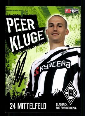 Peer Kluge Autogrammkarte Borussia Mönchengladbach 2006-07 Orig. Sign.