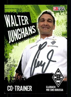 Walter Junghans Autogrammkarte Borussia Mönchengladbach 2006-07 Orig. Sign.