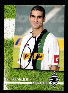 Paul Stalteri Autogrammkarte Borussia Mönchengladbach 2009-10 Orig. Sign