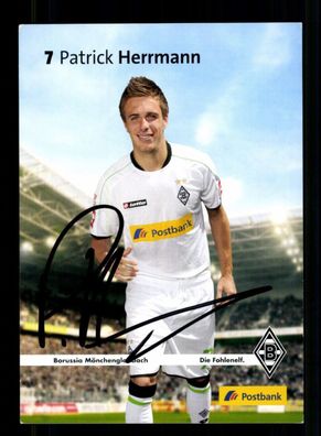 Patrick Herrmann Autogrammkarte Borussia Mönchengladbach 2012-13 Orig. Sign