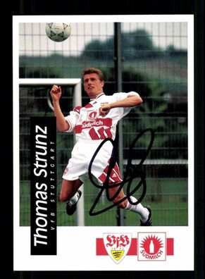 Thomas Strunz Autogrammkarte VfB Stuttgart 1994-95 Original Signiert