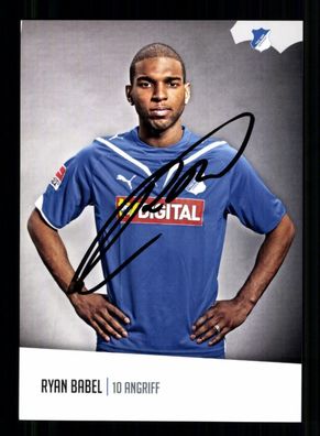 Ryan Babel Autogrammkarte TSG Hoffenheim 2010-11 Original Signiert