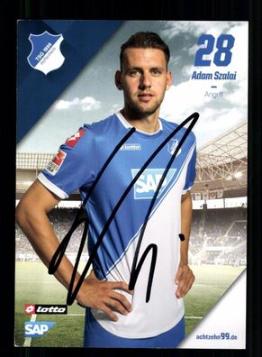 Adam Szalai Autogrammkarte TSG Hoffenheim 2014-15 Original Signiert