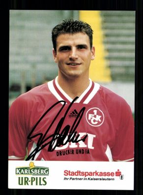 Marco Haber Autogrammkarte 1 FC Kaiserslautern 1994-95 Original Signiert