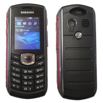 Original Samsung GT-B2710 Balck/ Red Outdoor Handy ohne Simlock Super Zustand