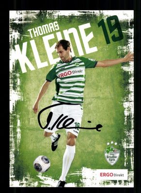 Thomas Kleine Autogrammkarte SpVgg Greuther Fürth 2013-14 Original Signiert