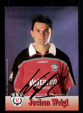 Jochen Weigl Autogrammkarte SSV Reutlingen 2001-02 Original Signiert