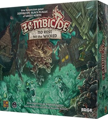 Cmon | Zombicide Black Plague: No Rest for The Wicked | Gesellschaftsspiel