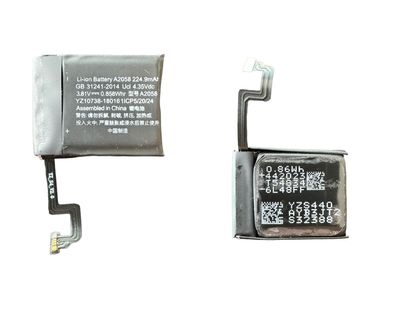 Original Apple Watch Series 4 - 40mm Batterie Akku 224mAh A2058 + Kleber Neu