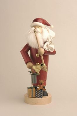 Räuchermann Weihnachtsmann mit Geschenken BxTxH= 12x10x25cm NEU Rauchen Rauch