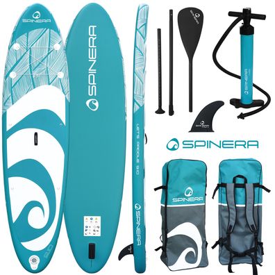 Spinera SUP Lets Paddle 9.10 - 300x76x15cm Stand Up Paddle Board Set aufblasbar