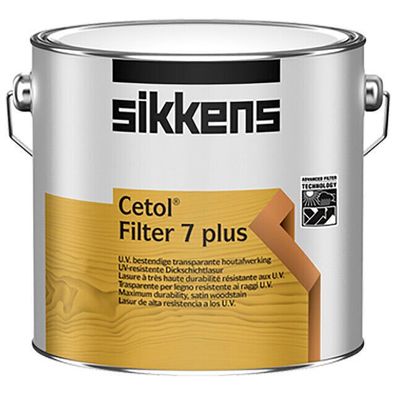 Sikkens Cetol Filter 7 Plus Dickschichtlasur 1 ltr. Nussbaum 010