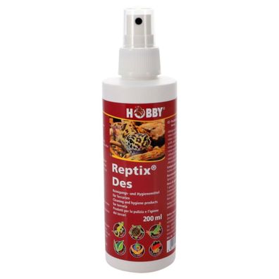 Hobby Reptix Des - Reinigungs- und Hygienemittel für Terrarien, 200 ml