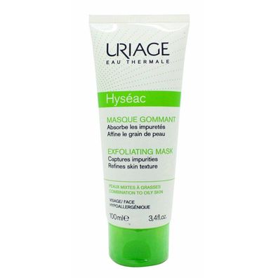 Uriage Hyséac 2-in-1 Exfoliating Mask 100ml