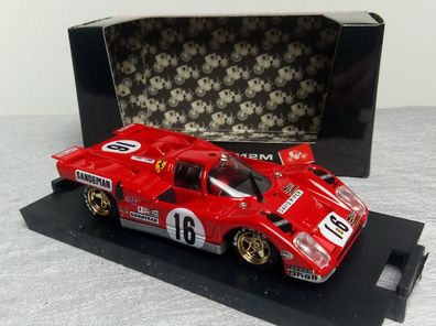Ferrari 512M, Le Mans 1971, Scuderia Piper, Brumm 230